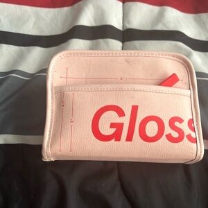 Glossier mini beauty bag